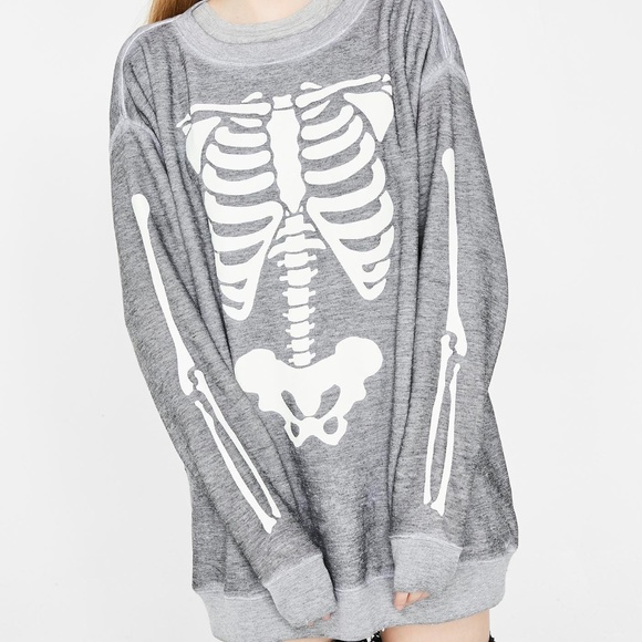 Wildfox Sweaters - Wildfox Xray Vision Roadtrip Sweater Dress